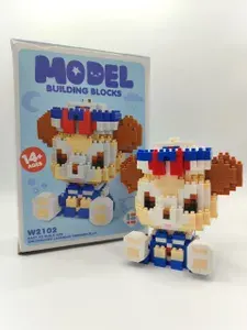 ИГРОЛЕНД Мини 3D конструктор, Пес, 498 деталей