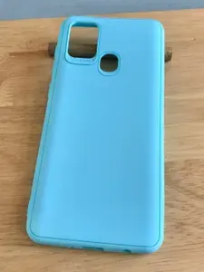 Чехол для Samsung A21S (A217F) / чехол на Самсунг А21С, 3D Camera плотный, матовый, приятный на ощупь, противоударный