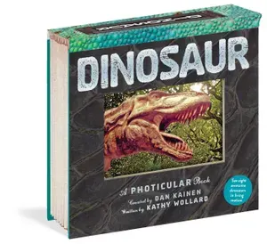 Dinosaur: A Photicular Book - Динозавры. Фотикулярная книга (3D кадры). Книга-панорама
