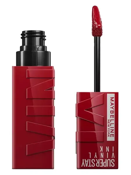Помада Savdo "Super stay Vinyl Ink", жидкая, гелевая, красная, тон 10
