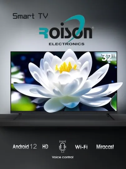 Телевизор Roison Smart LED HD TV RE 32-340, 43-340, 50-340, с голосовым управлением