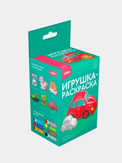 Игрушка-раскраска Lori Монстрик Ир-034, 3D