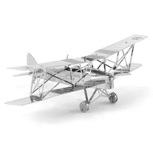 Металлический конструктор / Сборная модель / Конструктор 3D Metal Model / Tiger Moth Plane
