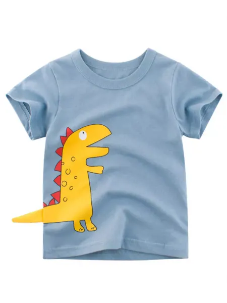 DinoShark Футболка с принтом