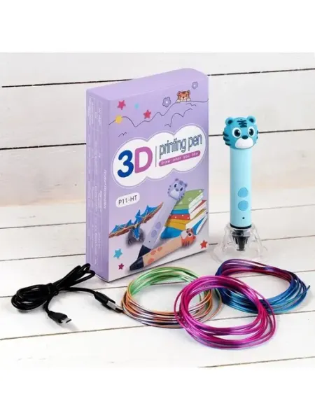 3D ручка Тигрёнок с пластику PLA и USB