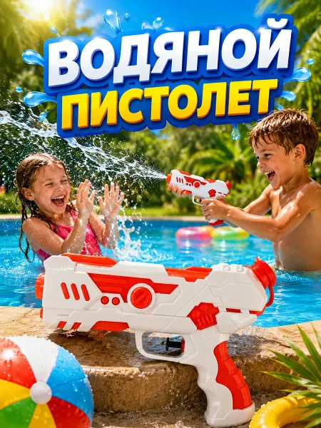 Водяной пистолет детский
