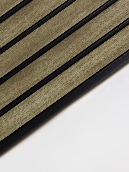 Стеновые панели 3D-Rail-1200x120x10 Кедр 2 шт