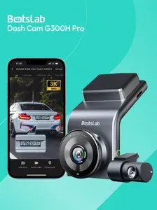 Видеорегистратор автомобильные с двойная камера и ночной съемкой Botslab G300H Pro, 3K / ADAS/ WIFI