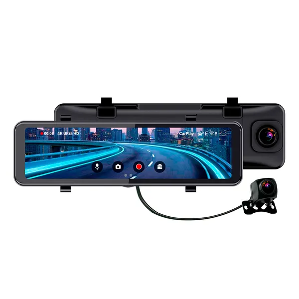 Видеорегистратор-зеркало TrendVision CarPlay Mirror (2 камеры)