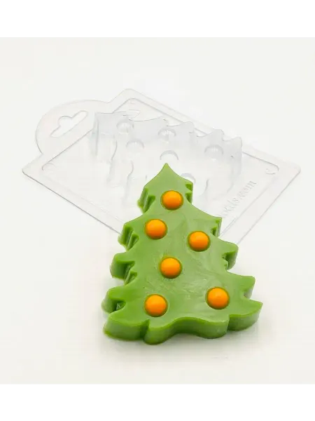 AnyMolds Елка с игрушками форма пластиковая