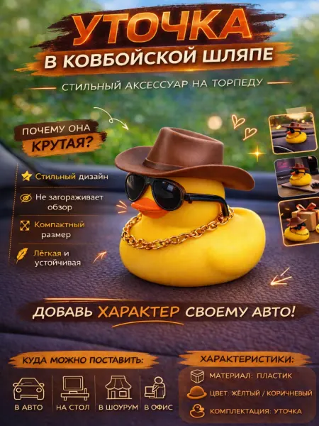 Уточка в машину