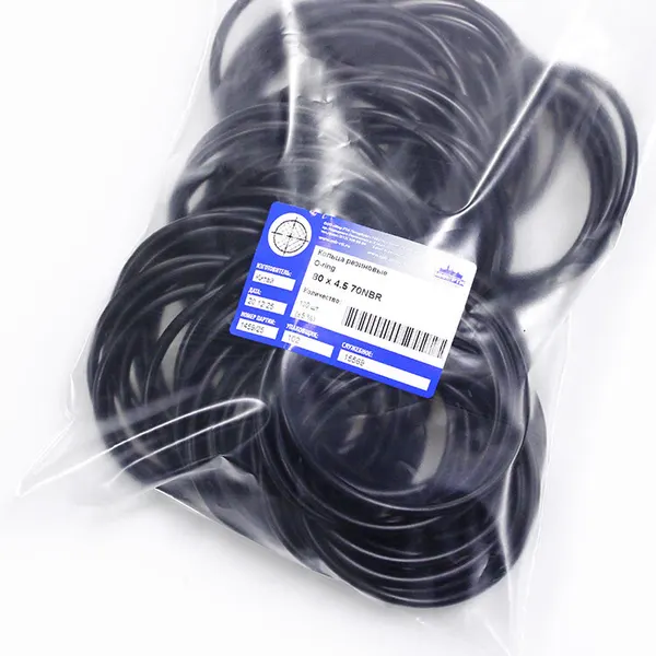 Кольца резиновые уплотнительные (O-ring) 80x4,5 70NBR (упаковка 10 шт.)