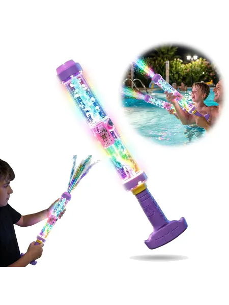 Водный бластер Rainbow LED с подсветкой, 1 шт