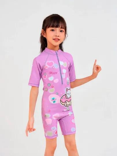 Купальный костюм для мальчиков и девочек XL, XXL, 3XL, 4XL, 5XL, 6XL