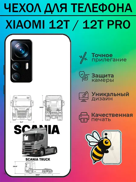 Tattycase Чехол на Xiaomi 12T scania