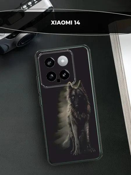 Xiaomi Чехол на 14 волк