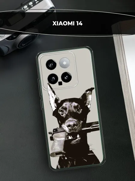 Xiaomi Чехол на 14 доберман