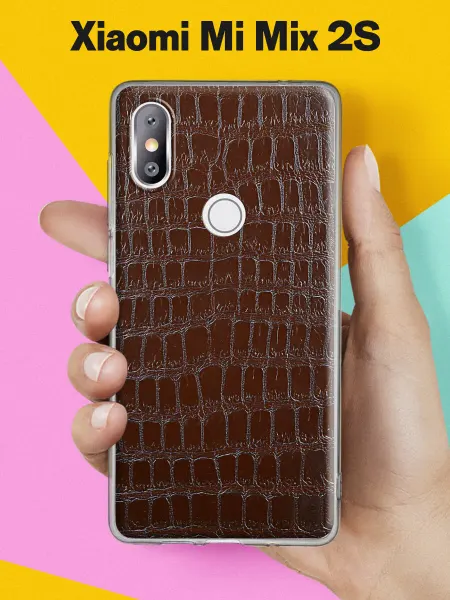 Xiaomi Чехол на Mi Mix 2S с принтом Текстура кожи крокодила