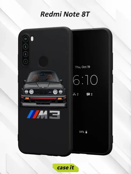 Case it Чехол на Redmi Note 8Tс принтом BMW M3