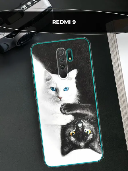 Xiaomi Чехол на Redmi 9 с котиками