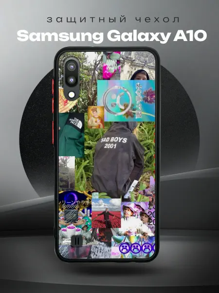 RR Case Чехол на SAMSUNG A10 с принтом y2k sadboys