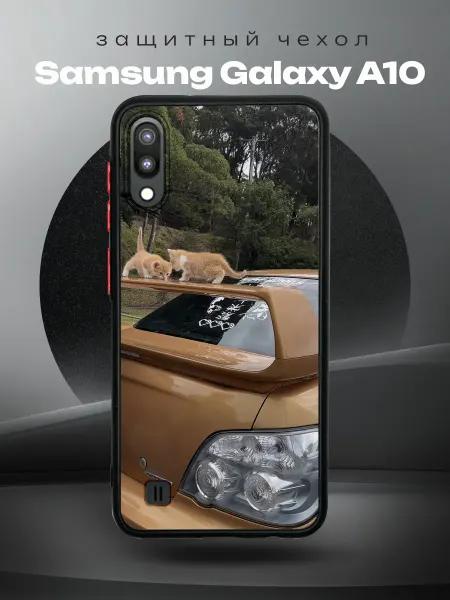 RR Case Чехол на SAMSUNG A10 с принтом субару импреза врх