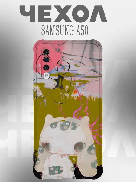 PHONE&STYLE Чехол на Samsung A50 с принтом аниме