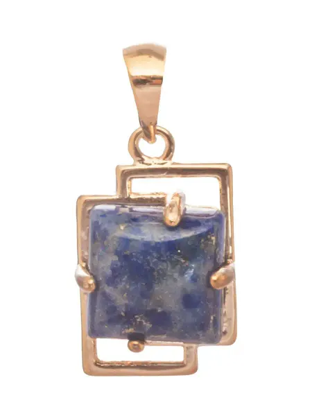 Lotus jewelry Кулон с лазуритом "Трио"