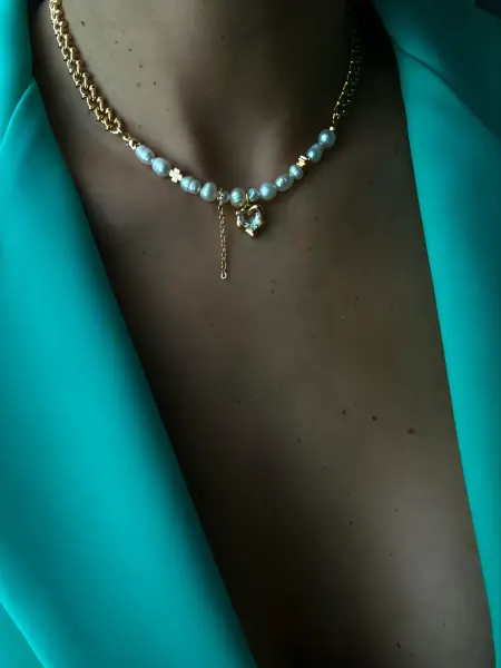 JEWELRY TREND by Marika Цепочка объемная с жемчугом