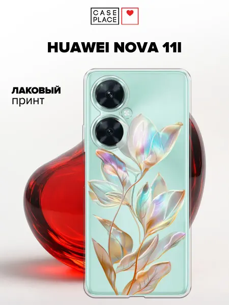 Huawei Чехол на Nova 11i с цветочками