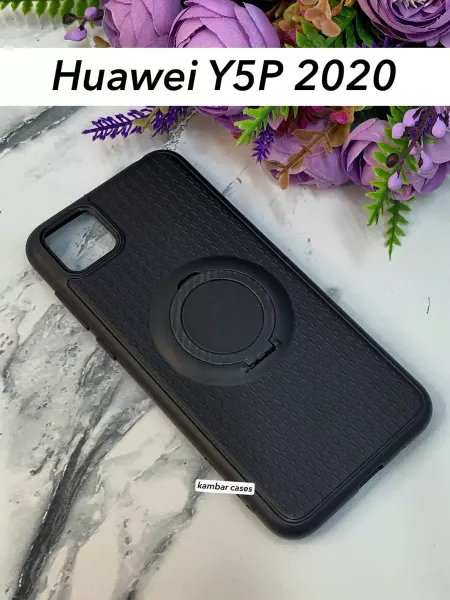 Kambar cases Чехол на телефон Huawei Nova Y5P 2020 с кольцом матовый