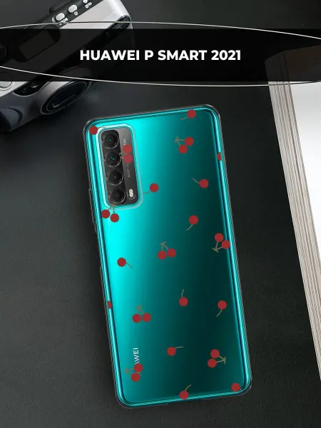 Huawei Чехол на P Smart 2021 с вишней