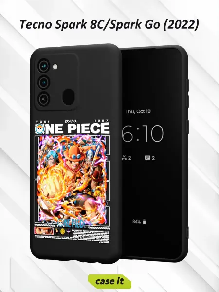 Case it Чехол на Tecno Spark 8C GO 2022с принтом One Piece