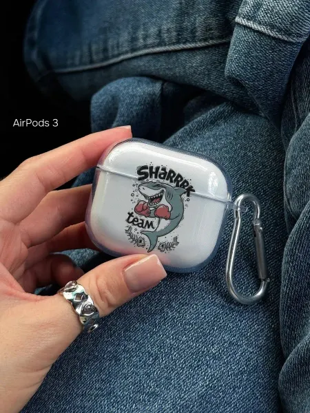 Чехол на AirPods 3 с акулой