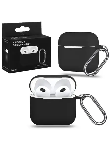 Стильный кейс с карабином для AirPods 4