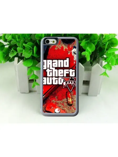 GOODbrelok Чехол на телефон GTA, ГТА №11, iPhone 5, 5S, SE