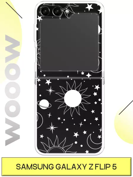 Samsung Чехол на Galaxy Z Flip 5 космос