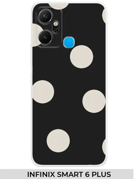 NOOTO Чехол на INFINIX SMART 6 PLUS горошек
