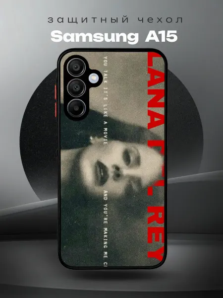 RR Case Чехол на SAMSUNG A15 с принтом лана дель рей