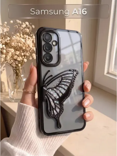 РИНОФОН Чехол с бабочкой на Samsung Galaxy A16
