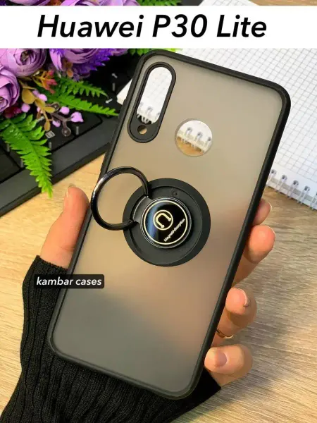 Kambar cases Чехол на телефон Huawei P30 Lite с кольцом