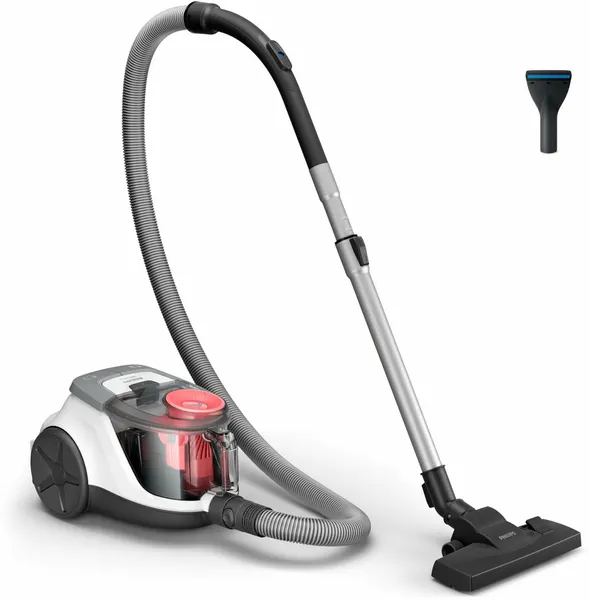 Пылесос Philips XB2042, белый/персиковый, 1800 вт