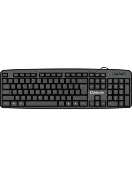 Клавиатура Defender Astra HB-588 RU, проводная, черная