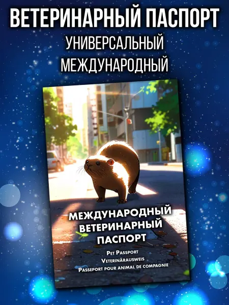 Аурасо Ветеринарный паспорт для норок международный