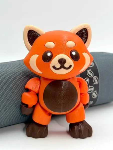 Print3dLab Красная панда подвижная фигурка игрушка