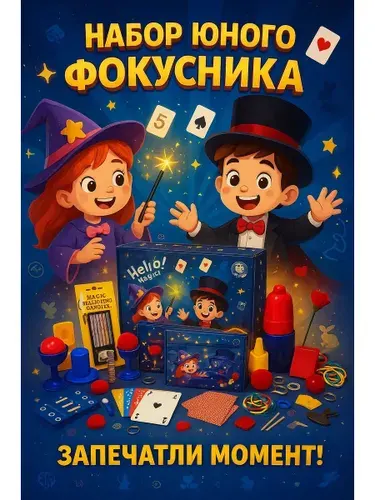 Набор для фокусника фокусы для детей и подростков