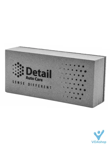Аппликатор Detail DT-0100, для нанесения покрытий, мягкий, 40x90x23 мм, серый
