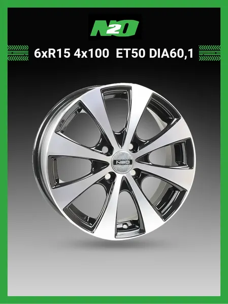Диск автомобильный NEO N546 6x15 4x100 ET50 60,1 BD