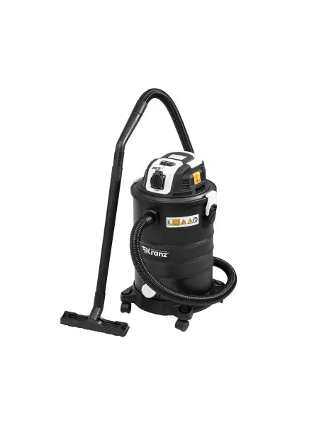 KRANZ Пылесос строительный KR30 1400Вт 30л 4м KR-16-1117