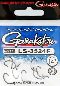 КРЮЧОК рыболовный Крючки Gamakatsu LS-3524F №12, карась, лещ